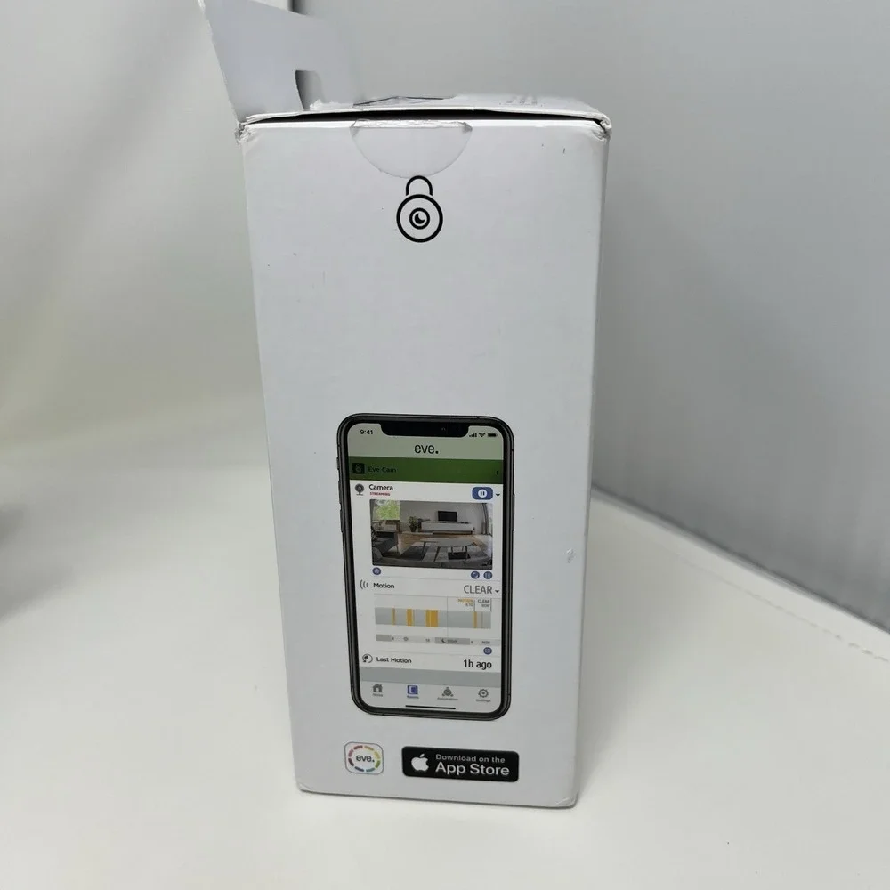 Eve Cam 501E Secure Indoor Camera Apple HomeKit Smart WiFi Camera Tested Working